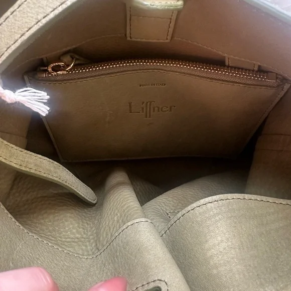 LIFFNER BELTED BUCKLE BAG - HERB SUEDE - Picture 8 of 8